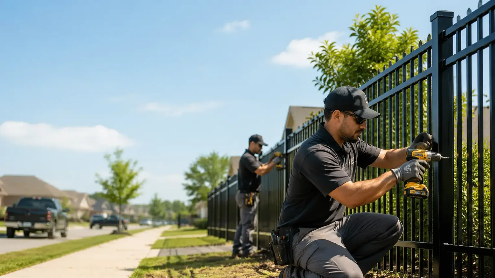 Metal Fence Installation in White Bluff, TN